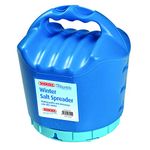 Bosmere Winter Care Plastic Salt Spreader, 5kg Capacity, Blue W105