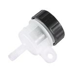 LE LEFOSSI Universal Motorcycle Foot Rear Brake Master Cylinder Tank Oil Cup Fluid Bottle Reservoir