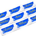 ATOMZING 20PCS Rectangle Clear Acrylic Place Cards, Clear Place Cards for Party, Name Place Cards,Dining Seating Chart Placecards for Birthday Parties, 3.54X1.96inch