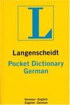 Langenscheidt Pocket Dictionary German-English/English-German