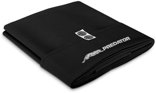 Predator Arcadia Select Worsted Pool Table Cloth - Felt Replacement Kit - Pre Cut Bed & Rails for 7ft/8ft/9ft Billiard Table (Black, Fits 8-Foot)