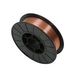 findmall ER70S-6 Mild Steel 0.023 Inch MIG Welding Wire Low Splatter Fit for All Position Gas Welding 10 Pound Spool