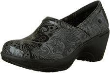 Nurse Mates Women's Bryar Slip-On Clog Shoes 8.5M Black