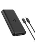 Spigen ArcPack 20000mAh Power Bank | PD 3.0, PPS Fast Carging | 30W Max Output | 2 Type-C Ports, 1 USB-A Port - (ABS + PC | Black)