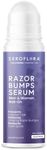 Seroflora Razor Bumps Serum-Ingrown Hair for Women-Razor Bump Treatment for Bikini Area - After Shave & Waxing - Roll-On-Face, Legs, Body (3.5floz)