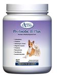 Omega Alpha Probiotic 8 Plus Pet Probiotics | Enzymes & Fiber for Better Pet Digestion | Specially for Cat & Dogs (500g)