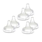 Lansinoh Natural Wave Nipples, 6 Pack, Fast Flow