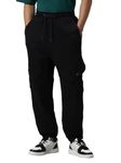 Bewakoof Air 1.0 Men's Solid Super Loose Fit Joggers_580389_Black_S