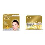 VLCC Natural Sciences Gold Facial Kit For Luminous & Radiant Complexion (Ayurvedic)