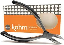 Kohm CP-900 Toenail Clippers for Thick, Fungal or Ingrown Toenails, Soft Rubber Handle, 5" Long, Ingrown Toenail Tool for Men, Seniors, Adults, 2 cm blade length