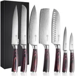 PAUDIN Chef Knife Set, 7 Pieces Kit