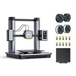 AnkerMake M5 3D Printer, AnkerMake PLA+ 3D Printing Filament (Black and White) and Accessory Set