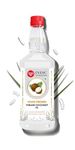 IndicWisdom Wood Pressed Virgin Coconut Oil 1 Liter (Cold Pressed Coconut Oil - Extracted on Wooden Churner)