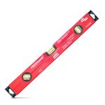 FREEMANS Box Section Aluminum Spirit Level with Magnet 45cm