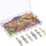 100 Pieces Music Paper Clips 6 Colo