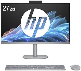 HP OmniStudio X 27-cs0253ng All-in-One KI PC, 27 Zoll Entspiegeltes FHD-Display, Intel Core Ultra 5 125H, 16 GB DDR5-SDRAM, 512GB SSD, Intel Arc Graphics, Windows 11 Home, QWERTZ Tastatur, Silber