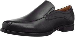 Florsheim Men's Medfield Bike Toe Slip Loafer Dress Shoe, Black, 13 Wide