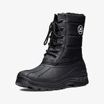 Arctix Men's Channel Winter Boot, Black, 12 Men