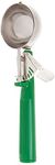 Winco Ice Cream Disher with Green Handle, Size 12