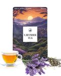 DORJE TEAS Lavender Tea | Organic Darjeeling Loose Tea | 100gm (Pack of 1) |Promotes Good Sleep, Stress Relief | Improves Immunity | Soothing Tea for Relaxation | For Glowing Skin | 40 Cups