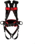 3M Fall Protection Business Protecta Construction Style Positioning Harness 1161308, Black, Small, 1 Each/Case