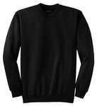 Joe's USA - Classic Crewneck Sweatshirt in 28 Colors in Sizes S-4XL Black