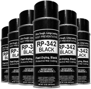 Cosmoline RP-342 Black Rust Preventive Spray (Military-Grade) 6-Cans