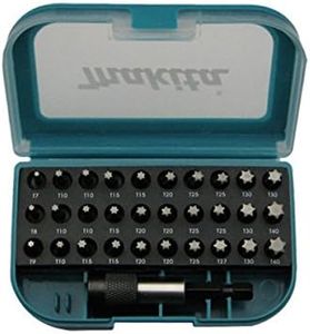 Makita P-73352 Coffret d'embouts Torx 31 pièces