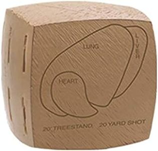 Field Logic unisex adult GlenDel Full-Rut Buck insert core Stocked 3D Targets, Brown, Full Rut 14 x14 US