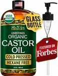 USDA Organic Castor Oil, 100% Pure 