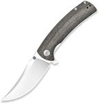 ARTISANCUTLERY Folding Knife Arroyo (ATZ-1845) AR-RPM9 Powder Steel Balde Micarta Tactical Handle Pocket Folding Knife EDC OD Green Micarta
