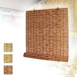 Lsjoaw Roll Up Reed Shade Outdoor 2