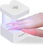 UV Nail Light, Modelones Innovative UV Led Nail Lamp, Mini Gel Nail Lamp for Gel Polish, Quickly-Dry Nail Cure Lamp, Nail Dryer for Travel Manicure, Nail UV Light for Nail Extension System