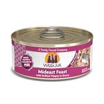 Weruva Classic Cat Food, Mideast Feast with Grilled Tilapia & Whole Meat Tuna in Gravy, 5.5Oz Can (Pack of 24)