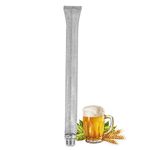 Fdit 304 Grade Stainless Steel Mesh Filter 12Inch/6Inch Beer Brew Hop Filter Strainer Tool for Kettle Or Mash Tun 1/2"