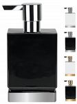 Spirella Roma Black/Silver Soap Dispenser