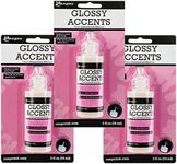 Ranger Ink Inkssentials Glossy Accents Precision Tip 2 Ounces GAC17042 (3-Pack)