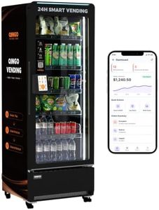 qingovending AI Smart Vending Machine(Model King509)Refrigerated Snack & Drink Combo Vending Machine with Cashless Payment, Real-Time Inventory Monitoring for Offices, Hotels, Apartments & Businesses