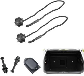 Corde Coffre Voiture,2pcs Cordons pour Étagères Arrière de Voiture,Voiture Corde Fixation,Cordon Arrière Coffre,Corde de Suspension pour Étagère à Colis,Cordons Maintien pour étagères Arrière Voiture