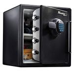 MASTER LOCK Certified Fireproof and Waterproof Safe, 33.6L, 415 x 453 x 491 mm, Digital Combination with Backlit Keypad, for home and professionals