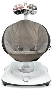 4moms RockaRoo Baby Rocker with Front to Back Gliding Motion, Graphite