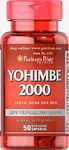 Puritan's Pride Yohimbe 2000 mg - 50 Capsules