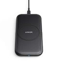 Anker PowerWave Base Pad Wireless Charger, Qi Certified, 7.5 W For iPhone 11, 11 Pro, 11 Pro Max, X, Xs, Xr, Xs Max, 8, And 10 W For Galaxy S10, S9, S8, Note 10, 9 (Power Supply Not Included)