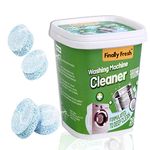 Finally Fresh Washing Machine Cleaner, Top Load Washer Machine Cleaner, Front Load Washer Cleaner Tablets, Washer Machine Cleaner for Sensitive Skin, Suitable for All Washing Machines, 20 Tablets