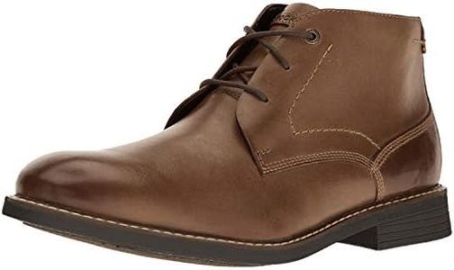 Rockport Men's Classic Break Chukka, Dark Brown Leather, 10.5