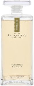 Pecksniffs Prestige 500ml Bath Soak Decanter Honeydew & Ginger