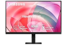 Samsung 27-Inch(68.47cm) UHD 4K ViewFinity S7 Monitor, IPS, 60 Hz, 1.07 Billion Colors, HDR10, Easy Setup, Multiple Ports, Eye Care Technology (LS27D700EAWXXL, Black)