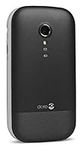 Doro 2404 2G Network ONLY Dual SIM Unlocked Basic Mobile Phone for Seniors with Large Colour Display, Big Buttons and Emergency Button (Black) [UK and Irish Version]