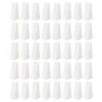 kuou 40pcs Nail Art Sponges, Triangle Make Up Sponges Cosmetic Sponge Wedges, Triangle Shape Makeup Foundation Beauty Tool