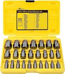 LANNIU 25Pcs Screw Extractor Set, H